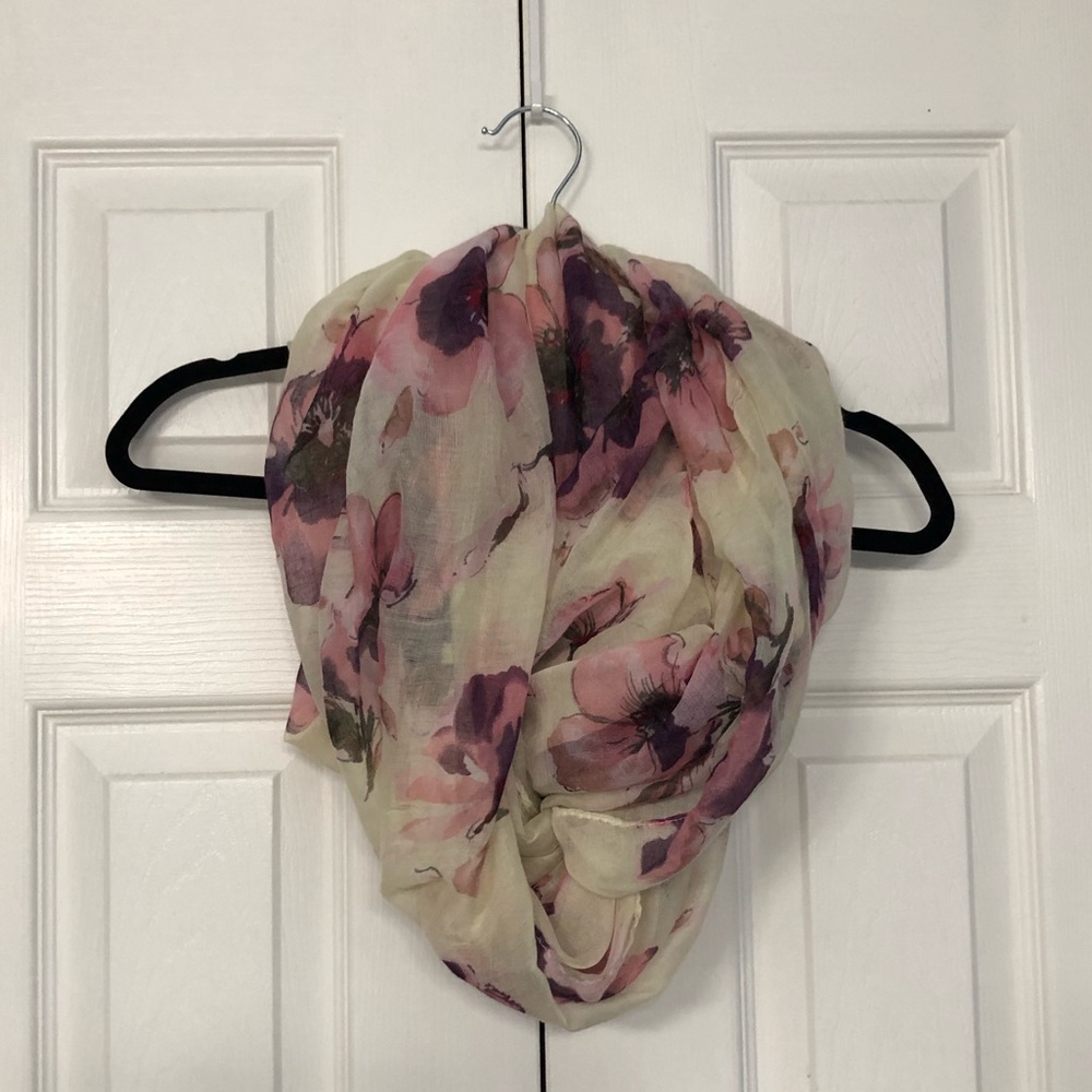Floral Infinity Scarf